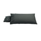 Bianca Pair of Heston Cotton Percale King Pillowcases Charcoal