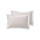 Accessorize Pair of  White/Natural Tailored Hotel Deluxe Cotton Standard Pillowcases