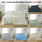 J Elliot Home Soft Microfiber Sheet Set Queen Charcoal (with a hint of Navy)