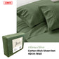 Jane Barrington 1200TC Olivia Cotton Rich Sheet Set 40cm Wall Olive King