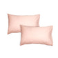 Algodon Pair of 300TC Cotton Standard Pillowcases Pink