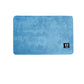 Asha Anti Slip Polyester Bath Mat 50 x 80 cm Frost Blue