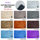 Asha Anti Slip Polyester Bath Mat 50 x 80 cm Grey