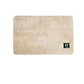 Asha Anti Slip Polyester Bath Mat 50 x 80 cm Latte