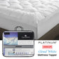 Platinum Collection 1000GSM Cloud White Mattress Topper Super King