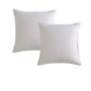 Logan and Mason Pair of Hinton Brown European Pillowcases 65 x 65cm