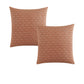 Logan and Mason Pair of Kalihari Sand European Pillowcases 65 x 65cm