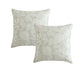 Logan and Mason Pair of Leeton Eucalyptus European Pillowcases 65 x 65cm