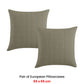 Logan and Mason Pair of Rhodes Moss European Pillowcases 65 x 65 + 16cm