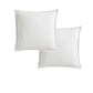 Platinum Collection Pair of Sierra White European Pillowcases 65 x 65cm