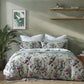 Logan and Mason 250TC Botanical Coast Sage Cotton Sateen Quilt Cover Set Super King