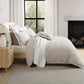 Private Collection Dakota Stone Quilt Cover Set Cotton Yarn Dyed Jacquard Queen