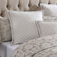 Davinci Imperial Stone Woven Jacquard Damask Quilt Cover Set Queen