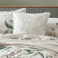 Logan and Mason 250TC Leeton Eucalyptus Cotton Sateen Quilt Cover Set Queen