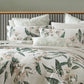 Logan and Mason 250TC Leeton Eucalyptus Cotton Sateen Quilt Cover Set Super King