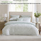 Private Collection Mayfair Sage Quilt Cover Set Polyester Cotton Yarn Dyed Jacquard Queen