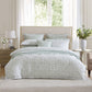 Private Collection Mayfair Sage Quilt Cover Set Polyester Cotton Yarn Dyed Jacquard Super King