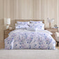 Private Collection Millicent Chambray Quilt Cover Set Cotton Sateen Digital Print King