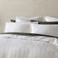 Platinum Collection Sierra White Cotton Matelasse Quilt Cover Set King