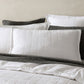 Platinum Collection Sierra White Cotton Matelasse Quilt Cover Set Super King