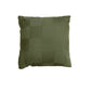 Orient Sense Dominic Olive Gingham Jacquard Cushion Cover 45cm x 45cm