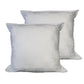 Orient Sense Pair of Dominic White European Pillowcases 65cm x 65cm