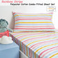 Minikins Rainbow Stripe Polyester Cotton Combo Fitted Sheet Set King Single