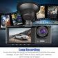 WIFI 3 Channels Dash Cam 1080P Full HD Car Dashcam Comes with Free 32GB Card