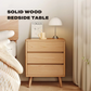 Bedside Tables 3 Drawers Side Table Nightstand Bedroom Storage Cabinet Wood