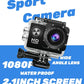 Action Camera 4K HD 16MP WiFi Waterproof 30M Sports Camera With 140° Wide Angle BLACK COLOUR