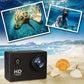 Action Camera 4K HD 16MP WiFi Waterproof 30M Sports Camera With 140° Wide Angle BLACK COLOUR