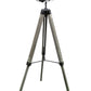 139cm Nautical Tripod Floor Lamp w Steel Grey Lamp Head Searchlight Spot Light Modern