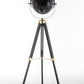 Premium Tripod Spotlight Lamp Nautical Designer Extendable Light - Matte Black