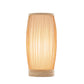 Natural Woven Bamboo Cylinder Table Lamp Light Shade Boho Tropical Coastal