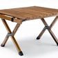 62cm Foldable Bamboo Outdoor Camping Table Waterproof Wood Wooden Travel - Small