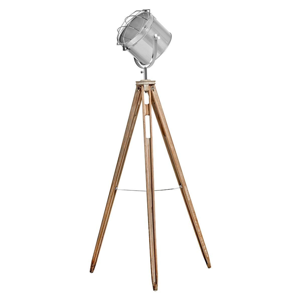 NAUTICAL TRIPOD FLOOR LAMP Searchlight Modern Spot Light Retro Industrial