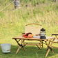 Folding Camping Table Bamboo Roll Up Portable Outdoor Picnic BBQ Desk Beach