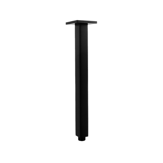 Shower Head Arm Wall Connector Electroplated Matte Black Finish