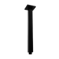 Shower Head Arm Wall Connector Electroplated Matte Black Finish