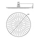 300mm Brass Shower Head Round Chrome Showerhead