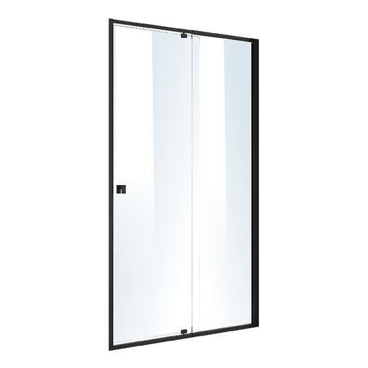 Adjustable Semi Frameless Shower Screen (114~122) x 195cm Australian Safety Glass