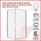 Semi Frameless Shower Screen (98~106)x 195cm & (89~92)x 195cm Side AS/NZS Glass