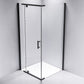 Shower Screen 1000x800x1900mm Framed Safety Glass Pivot Door By Della Francesca