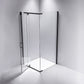 Shower Screen 1200x1000x1900mm Framed Safety Glass Pivot Door By Della Francesca