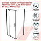 Shower Screen 1200x700x1900mm Framed Safety Glass Pivot Door By Della Francesca