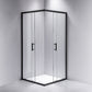 1000 x 800mm Sliding Door Nano Safety Glass Shower Screen By Della Francesca