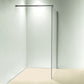 1000 x 2000mm Frameless 10mm Safety Glass Shower Screen