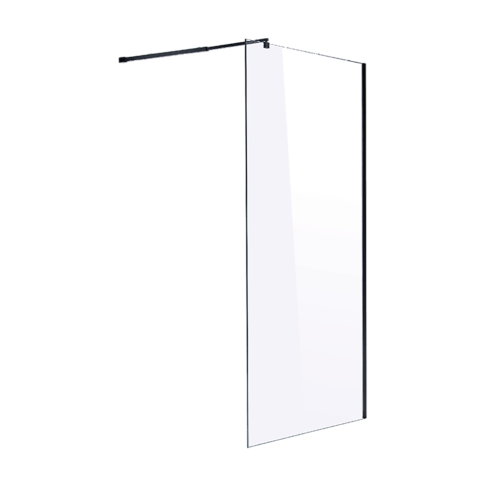 1000 x 2000mm Frameless 10mm Safety Glass Shower Screen