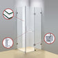 1000 x 800mm Frameless 10mm Glass Shower Screen By Della Francesca