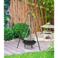 Tripod Garden Fire Pit BBQ Barbecue Cast Iron & Steel Fire Pit Bowl Round